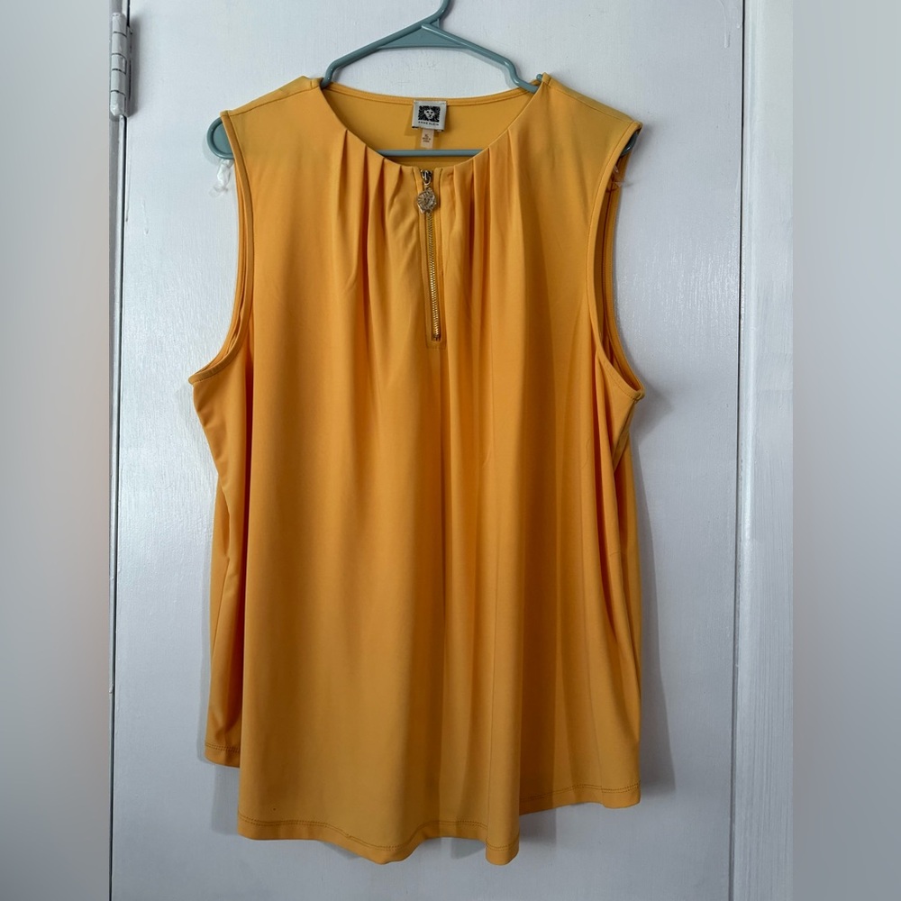 Yellow blouse